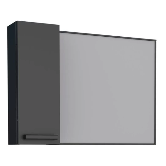 Espelho Para Banheiro Aço Damasco 80 Cozimax Preto