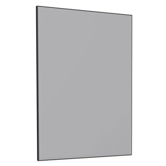 Espelho Para Banheiro Madeira 60x85 Bisote Cozimax Preto