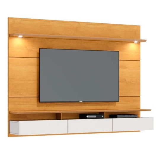 Home Suspenso Sala Para TV 65 Polegadas 182x164 Decore 1.8 Imcal Nature/Off White