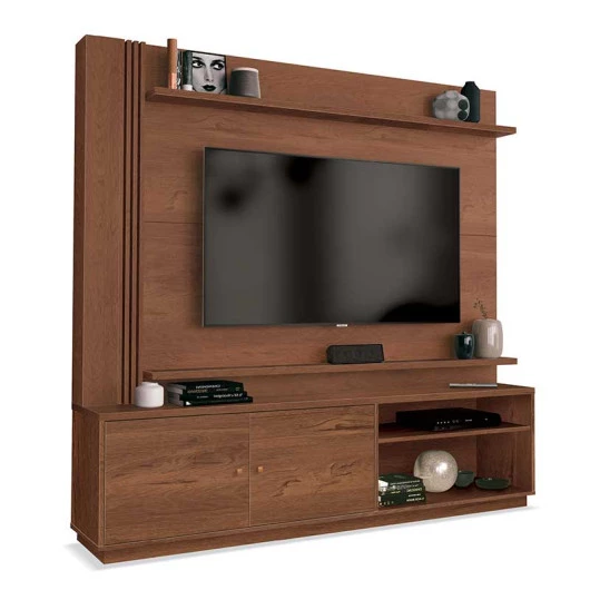 Estante Home Para TV 65 Polegadas Royal EDN Naturale