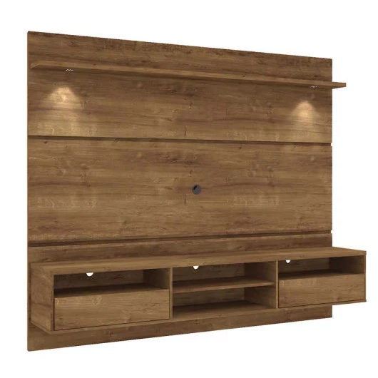 Painel Home Suspenso Para TV 60 Angra Mirarack Canela