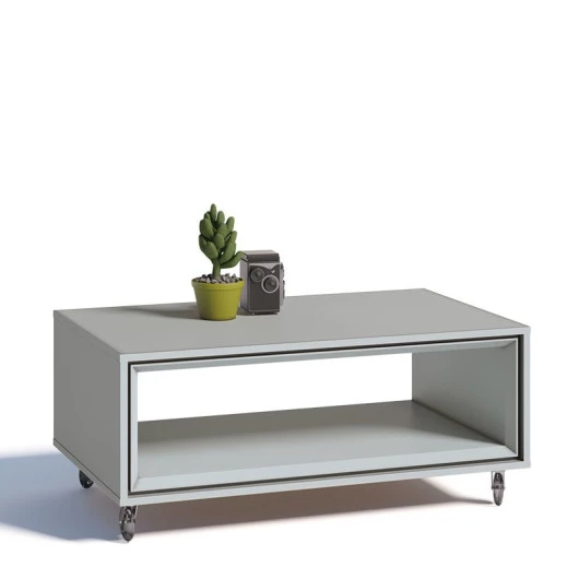 Mesa de Centro Moderna Ópera Imcal Branco