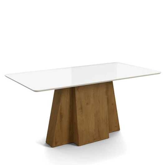 Mesa Para Sala de Jantar 170 x 90 Amalfi Lukaliam Canela