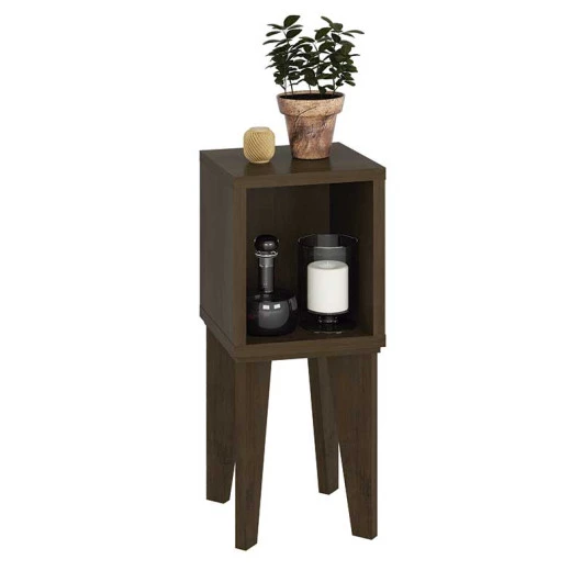 Mesa de Canto Retrô Tubi RV Móveis Noce