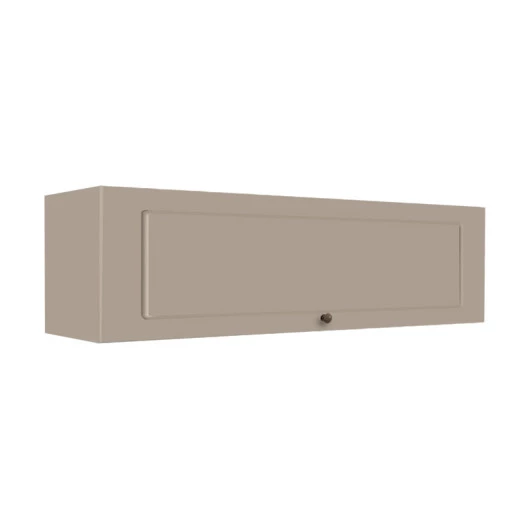 Módulo Armário Aéreo 120cm 1 Porta Basculante 100% MDF Cozinha Provence Robel Fendi/Fendi Matte