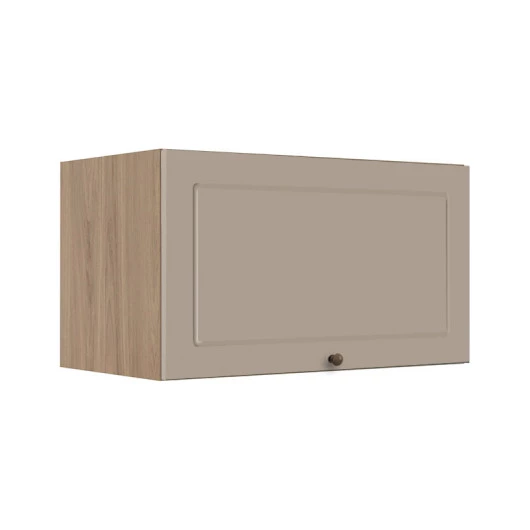 Módulo Armário Aéreo 60cm 1 Porta Basculante 100% MDF Cozinha Provence Robel Hanover/Fendi Matte