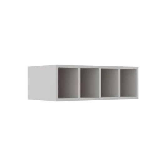 Módulo Nicho Adega Horizontal 60x20x34cm 100% MDF Cozinha Modulada Robel Branco