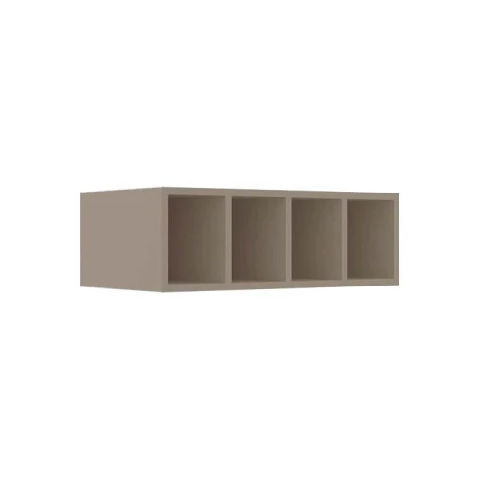 Módulo Nicho Adega Horizontal 60x20x34cm 100% MDF Cozinha Modulada Robel Fendi