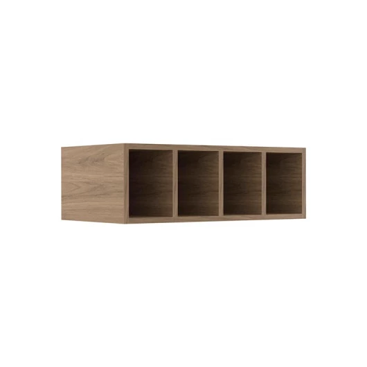 Módulo Nicho Adega Horizontal 60x20x34cm 100% MDF Cozinha Modulada Robel Hanover