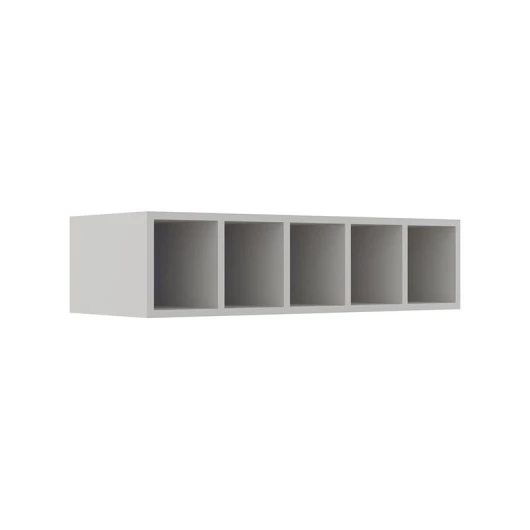 Módulo Nicho Adega Horizontal 80x20x34cm 100% MDF Cozinha Modulada Robel Branco