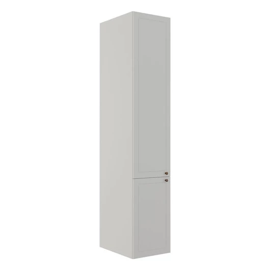 Módulo Paneleiro 208x40x56cm 2 Portas 100% MDF Cozinha Provence Robel Branco/Branco Matte