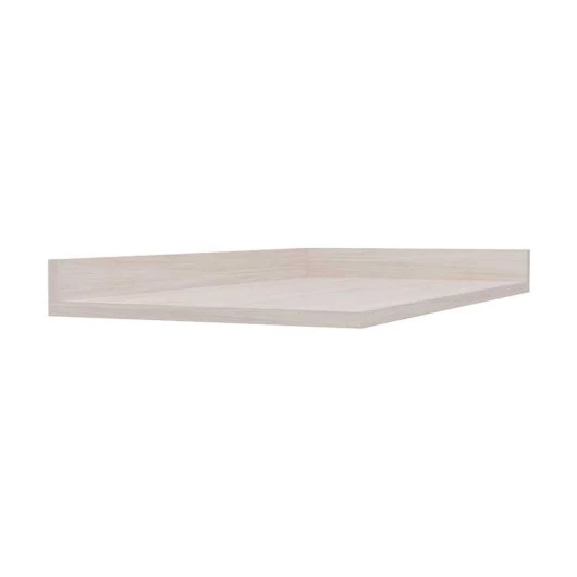 Módulo Tampo Para Balcão Canto Reto Esquerdo 100% MDF Cozinha Modulada Robel Aspen