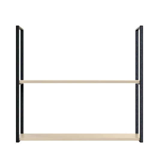 Módulo Nicho Metal 68x80x33cm 2 Prateleiras Cozinha Modulada Robel Fendi