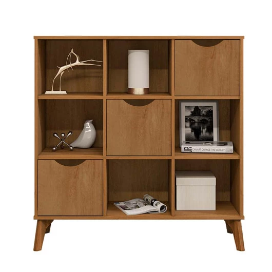 Aparador Organizador Multiuso Retro 3 Gavetas Veneza RV Móveis Cinamomo