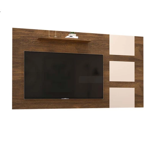 Painel Para TV 55 Polegadas Grécia 1.8 Lukaliam Canela/Off White