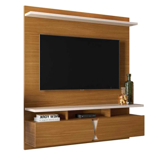 Painel Para TV 55 Polegadas Pequeno Imola 1.36 Lukaliam Tauari/Off White