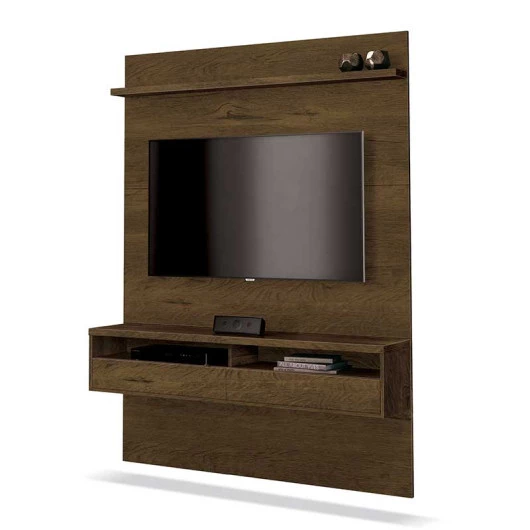 Painel Para TV até 50 Polegadas Milano EDN Nogal