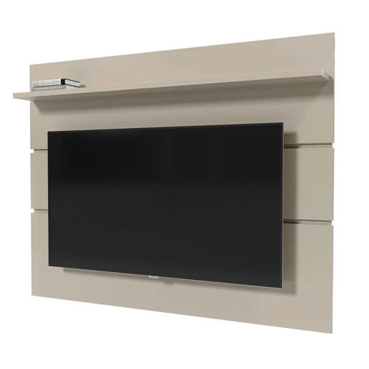 Painel Para TV 65 Polegadas 160cm Prism 1.6 Patrimar Off White