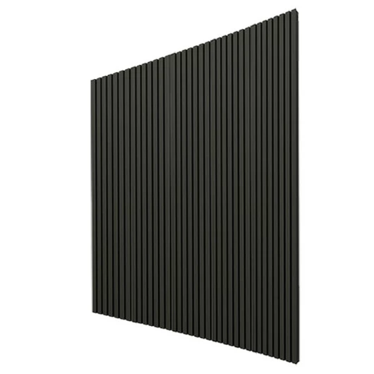 Placa Painel Ripado Nobre 250cm x 250cm Gelius Grafite