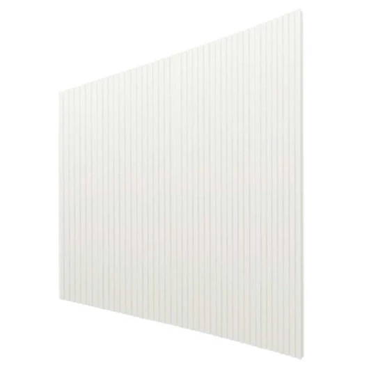 Placa Painel Ripado Nobre 300cm x 250cm Gelius Branco