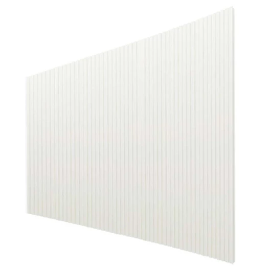 Placa Painel Ripado Nobre 350cm x 250cm Gelius Branco