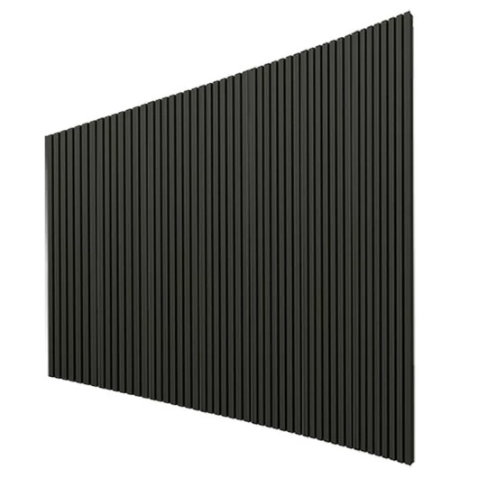 Placa Painel Ripado Nobre 350cm x 250cm Gelius Grafite