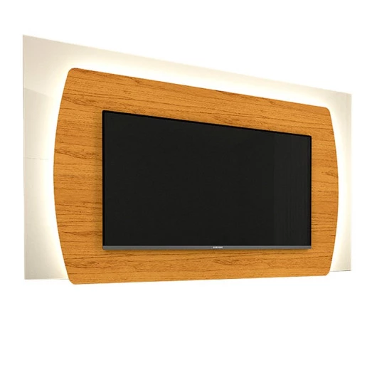 Painel Para TV 70 Polegadas Sublime 1.8 Com LED Gelius Naturale/Off White