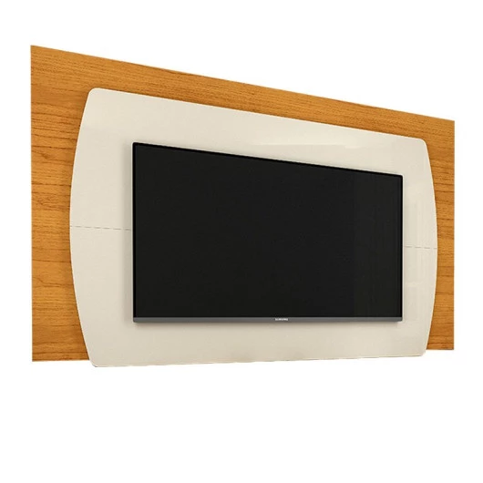 Painel Para TV Até 75 Polegadas Sublime 2.2 Gelius Off White/Naturale