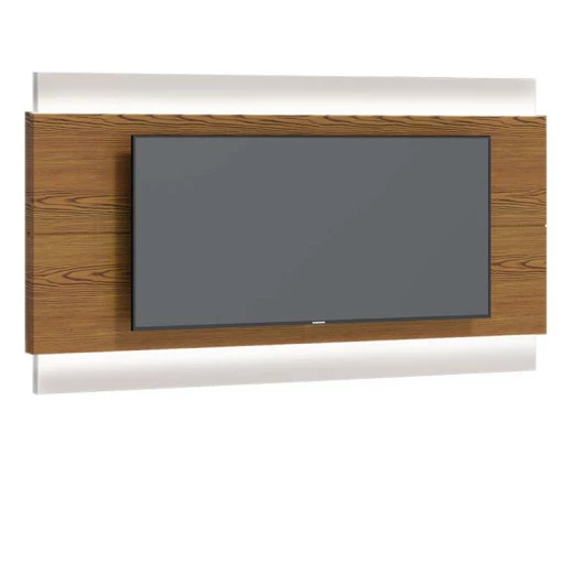 Painel Para TV 75 Polegadas Com Led Classic 2.2 Imcal Freijó/Off White