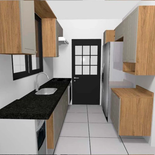 Projeto Cozinha Marcela Provence Robel Hanover/Fendi Matte
