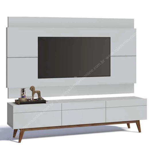 Rack com Painel Para TV Classic 3G 2.2 Imcal Branco