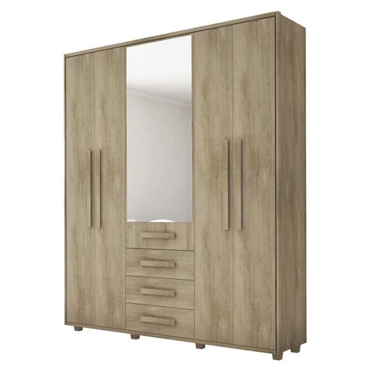 Guarda Roupa 6P 3G Las Vegas RV Móveis Niagara