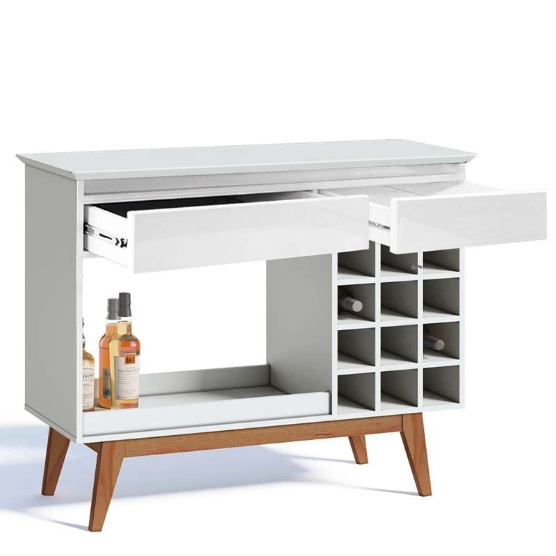 Aparador Para Sala de Jantar 113cm Adega Classic AD Imcal Branco