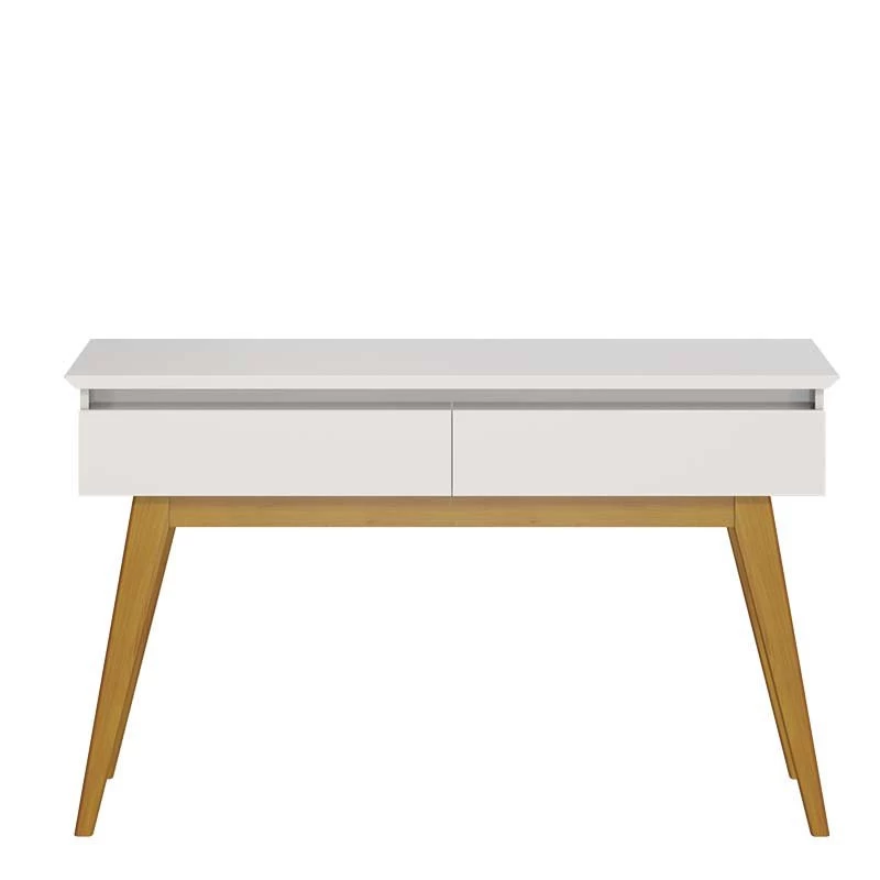 Aparador Para Sala 2 Gavetas 136cm Classic Imcal Off White