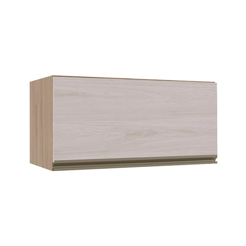 Módulo Armário Aéreo 70cm Porta Basculante 100% MDF Cozinha Modulada Gold Robel Hanover/Aspen