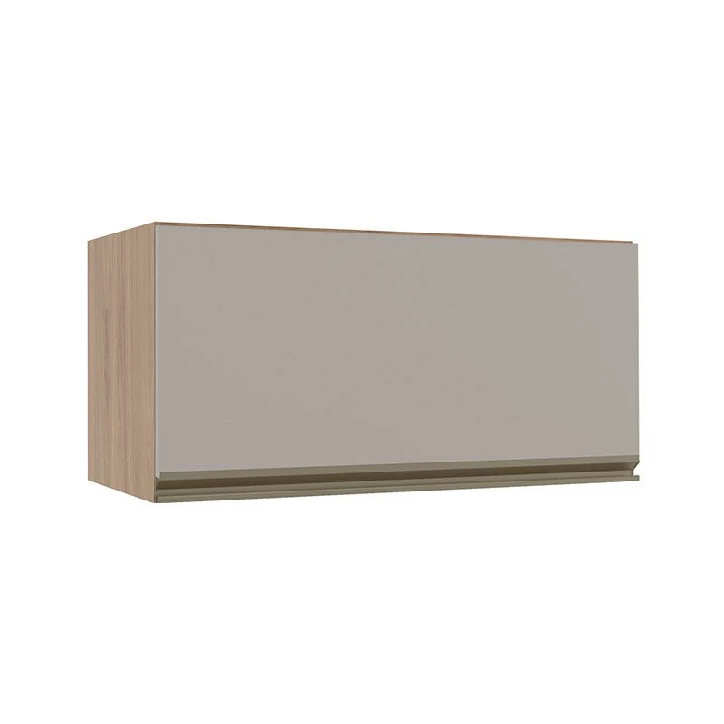Módulo Armário Aéreo 70cm Porta Basculante 100% MDF Cozinha Modulada Gold Robel Hanover/Fendi