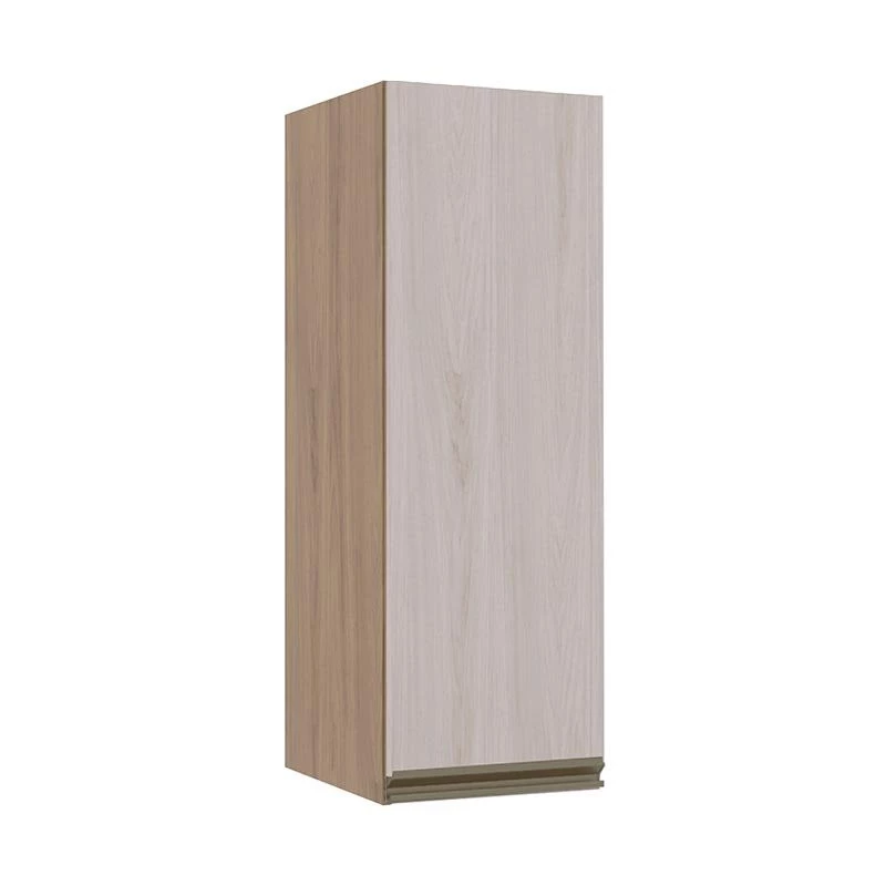 Módulo Armário Aéreo 88x30 1 Porta 100% MDF Cozinha Modulada Gold Robel Hanover/Aspen