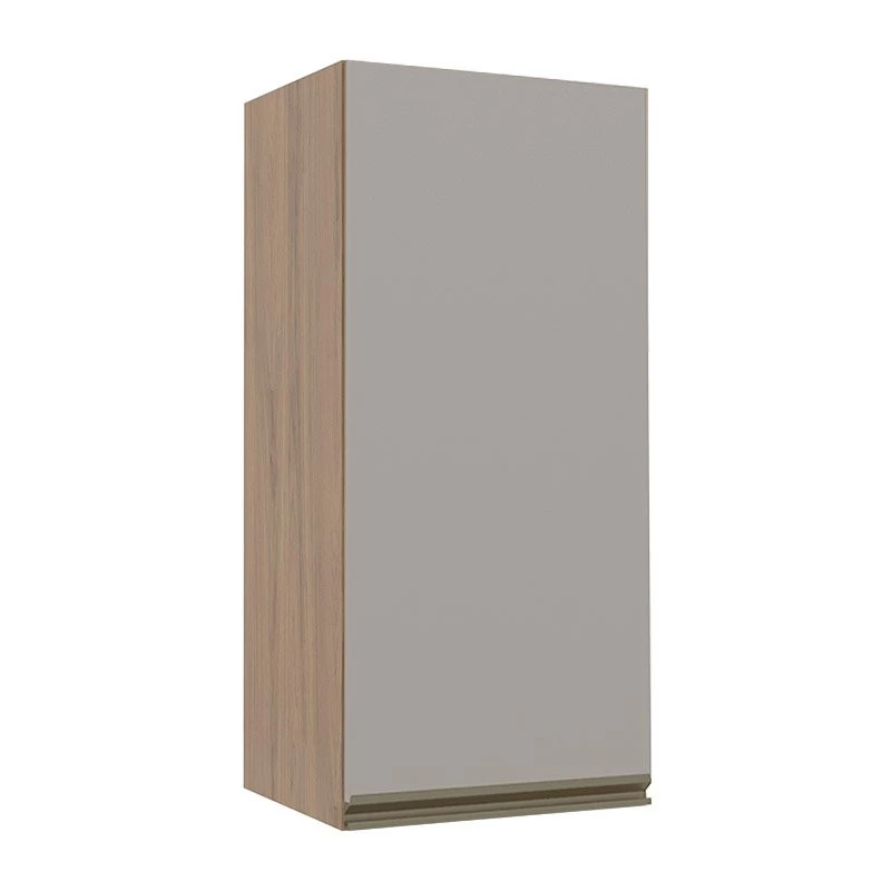 Módulo Armário Aéreo 88x40 1 Porta 100% MDF Cozinha Modulada Gold Robel Hanover/Fendi