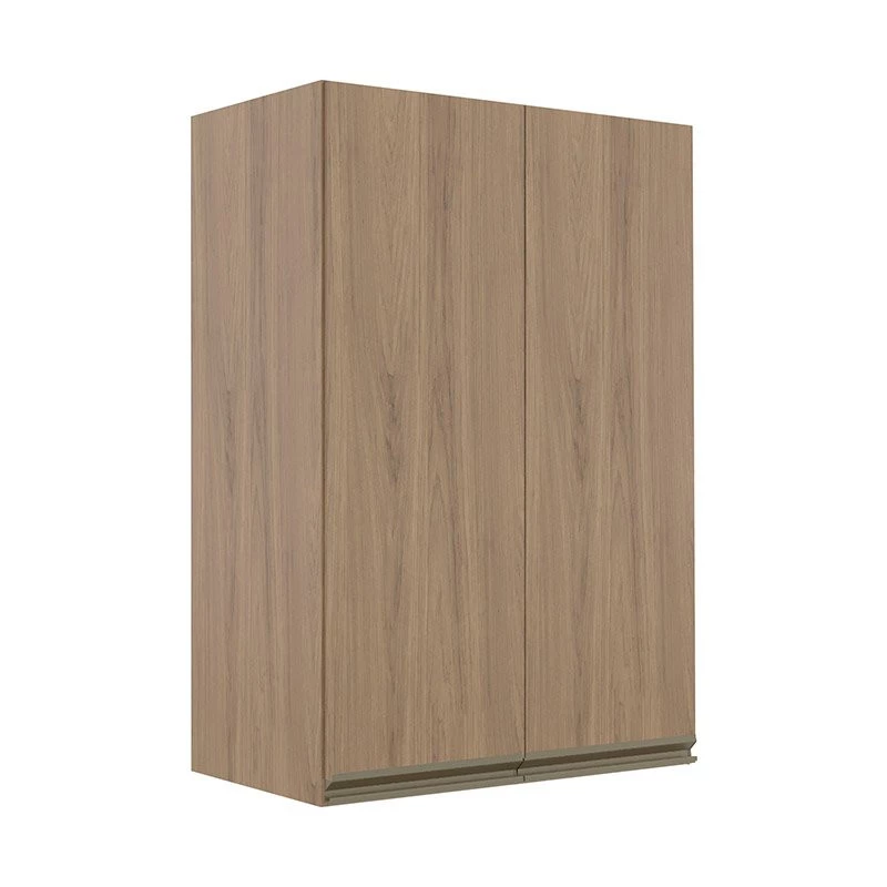 Módulo Armário Aéreo 88x60 2 Portas 100% MDF Cozinha Modulada Gold Robel Hanover/Hanover