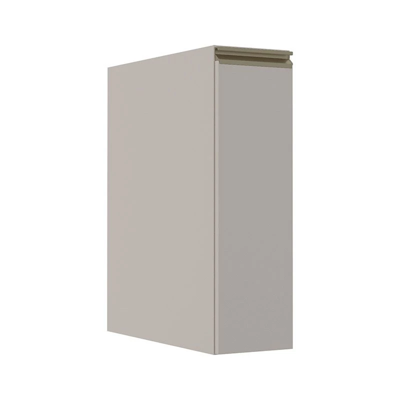Módulo Balcão 20cm 1 Porta 100% MDF Cozinha Modulada Gold Robel Fendi/Fendi