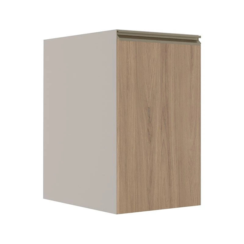 Módulo Balcão 40cm 1 Porta 100% MDF Cozinha Modulada Gold Robel Fendi/Hanover