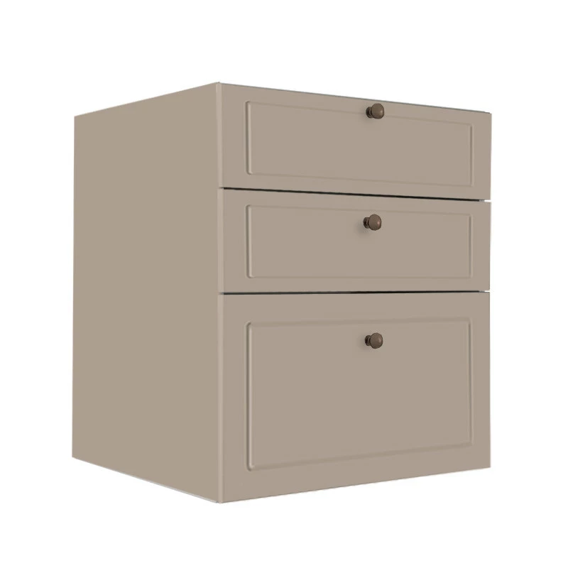 Módulo Balcao 60cm 3 Gavetas 100% MDF Cozinha Modulada Provence Robel Fendi/Fendi Matte