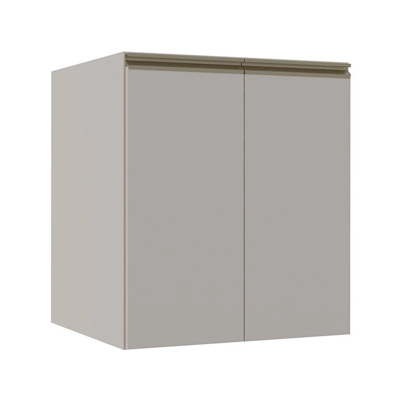 Módulo Balcão 60cm 2 Portas 100% MDF Cozinha Modulada Gold Robel Fendi/Fendi