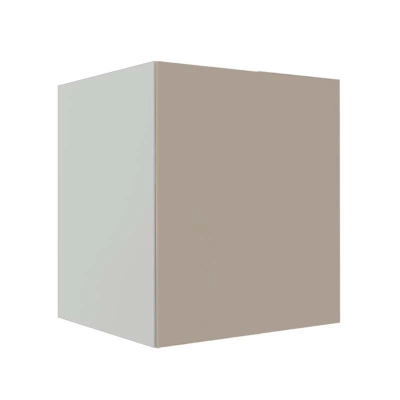 Módulo Balcão 60cm Para Embutir Forno 100% MDF Cozinha Modulada Robel Branco/Fendi Matte