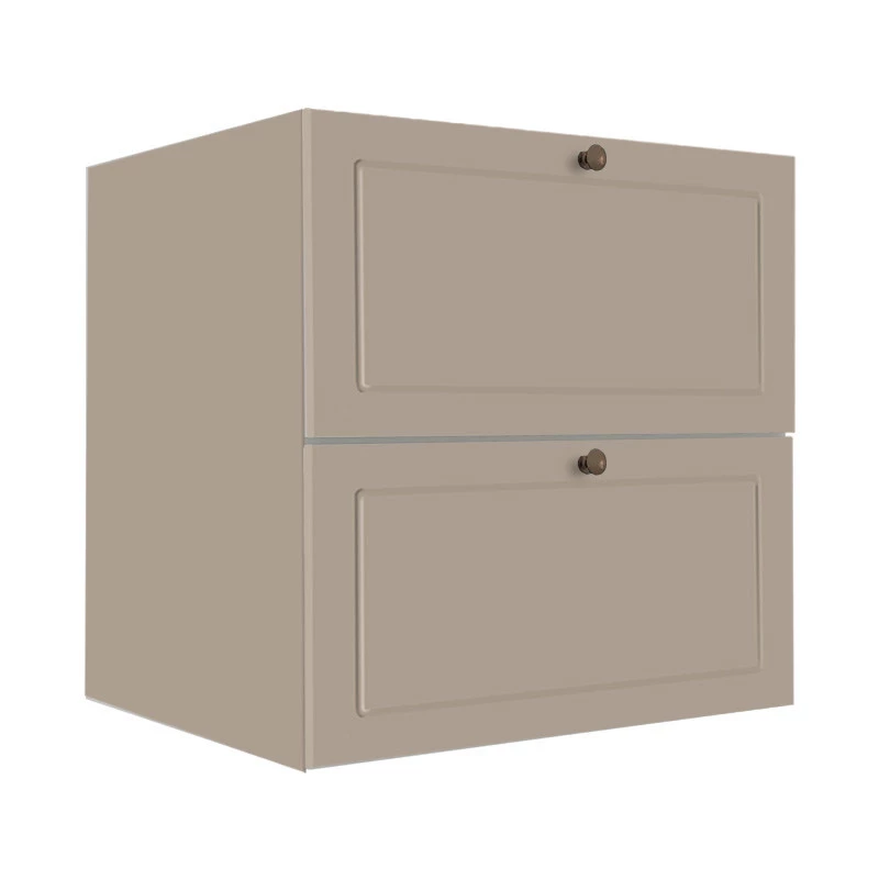 Módulo Balcao 70cm 1 Gaveta 1 Porta Basculante 100% MDF Cozinha Provence Robel Fendi/Fendi Matte