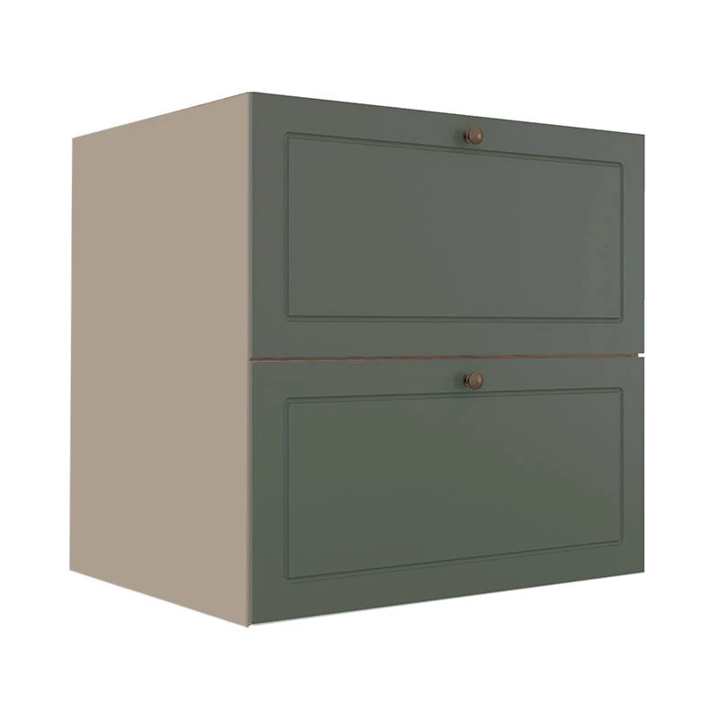 Módulo Balcao 70cm 1 Gaveta 1 Porta Basculante 100% MDF Cozinha Provence Robel Fendi/Salvia Matte