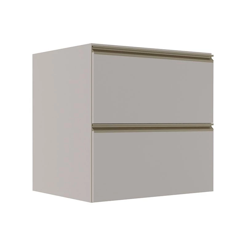 Módulo Balcão 70cm 1 Gaveta 1 Porta Basculante 100% MDF Cozinha Modulada Gold Robel Fendi/Fendi
