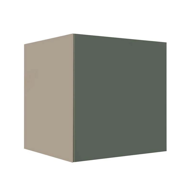 Módulo Balcão 70cm Para Embutir Forno 100% MDF Cozinha Modulada Robel Fendi/Salvia Matte