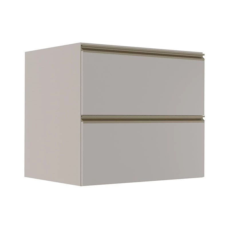 Módulo Balcão 80cm 1 Gaveta 1 Porta Basculante 100% MDF Cozinha Modulada Gold Robel Fendi/Fendi