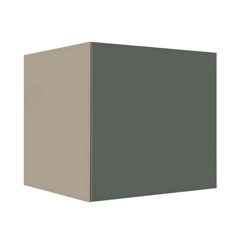 Módulo Balcão 80cm Para Embutir Forno 100% MDF Cozinha Modulada Robel Fendi/Salvia Matte